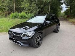 Schwarz Gebraucht 2021 Mercedes GLC300e AMG line SUV | 39.990 € (Etwas zu teuer)