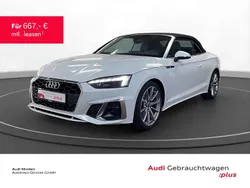 Weiß Gebraucht 2024 Audi A5 Cabriolet S-Line Cabrio | 51.480 € (Teuer)