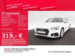 Ibisweiß Gebraucht 2023 Audi S5 Limousine | 49.493 € (Guter Preis)