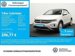 Ivory silver metallic Gebraucht 2025 VW T-Roc Cabriolet Style Cabrio | 33.470 € (Guter Preis)