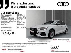 Gletscherweiß metallic Gebraucht 2023 Audi A3 Sportback e-tron S-Line Kleinwagen | 28.685 € (Fairer Preis)