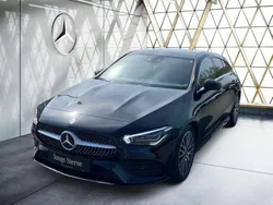 Metalliclack kosmosschwarz Gebraucht 2023 Mercedes CLA250 AMG Limousine | 36.730 € (Guter Preis)