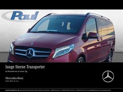Rot hyazinthrot metallic Gebraucht 2021 Mercedes V300 Exclusive Van / Kleinbus | 60.900 € (Etwas zu teuer)