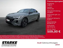 Grau (chronosgrau metallic) Gebraucht 2023 Audi Q8 e-tron Advanced SUV | 61.950 € (Fairer Preis)