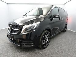 Schwarz Gebraucht 2022 Mercedes V300 AMG line Van / Kleinbus | 45.999 € (Teuer)