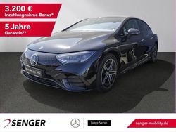 Unilack schwarz Gebraucht 2024 Mercedes EQE350 AMG Limousine | 46.870 € (Superpreis)