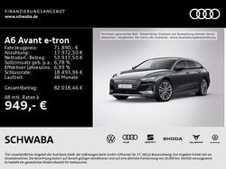 Grau Gebraucht 2025 Audi A6 e-tron Performance Kombi | 71.890 € (Superpreis)