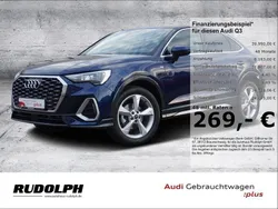 Navarrablau metallic Gebraucht 2024 Audi Q3 Sportback S-Line SUV | 39.990 € (Guter Preis)