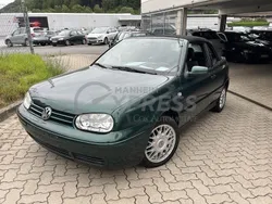 Grün Gebraucht 2001 VW Golf Cabriolet Highline Cabrio | 3.690 € (Etwas zu teuer)