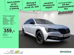 Silber Neu 2024 Skoda Superb SportLine Kombi | 49.990 €