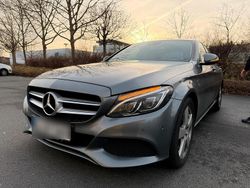 Grau Gebraucht 2017 Mercedes C200 Limousine | 14.900 € (Fairer Preis)