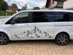 Weiß Gebraucht 2019 Mercedes V250 Van / Kleinbus | 33.100 €