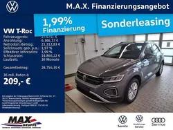 Indiumgrau metallic (metallic) Gebraucht 2024 VW T-Roc Life SUV | 27.679 € (Guter Preis)