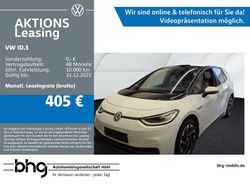 Gletscherweiß metallic/schwarz Gebraucht 2021 VW ID.3 Pro Kleinwagen | 26.830 € (Teuer)