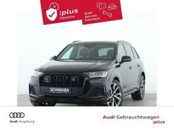 Mythosschwarz metallic Gebraucht 2023 Audi Q7 S-Line SUV | 70.380 € (Etwas zu teuer)