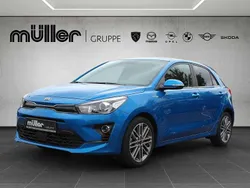 Blau Gebraucht 2021 Kia Rio Platinum Edition Limousine | 16.880 € (Etwas zu teuer)