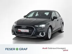 Manhattangrau metallic Gebraucht 2022 Audi A3 Sportback e-tron Advanced Limousine | 23.955 € (Fairer Preis)