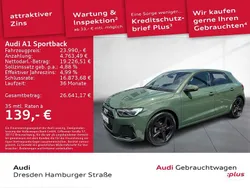 Grün Gebraucht 2024 Audi A1 Sportback Advanced Kleinwagen | 23.990 € (Fairer Preis)