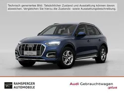 Blau (navarrablau metallic) Gebraucht 2021 Audi Q5 Advanced Plus SUV | 29.880 € (Guter Preis)