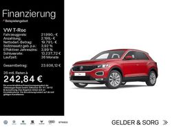 Rot Gebraucht 2021 VW T-Roc Sportline SUV | 21.990 € (Fairer Preis)