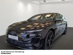 Schwarz (mythosschwarz metallic) Gebraucht 2025 Audi A6 e-tron Performance Kombi | 80.170 € (Guter Preis)