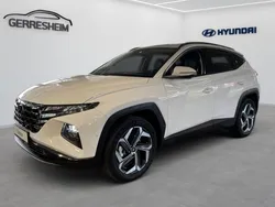 Weiss Gebraucht 2023 Hyundai Tucson Prime SUV | 36.887 € (Etwas zu teuer)