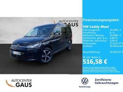 Schwarz Gebraucht 2024 VW Caddy Maxi Life Life Van / Kleinbus | 34.980 € (Fairer Preis)