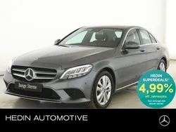 Grau Gebraucht 2019 Mercedes C200 Avantgarde Limousine | 27.948 € (Fairer Preis)