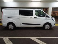 Frozen white Gebraucht 2020 Ford Transit Custom Van / Kleinbus | 15.900 € (Superpreis)