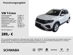 Pure white Gebraucht 2024 VW T-Cross Life SUV | 21.990 € (Fairer Preis)