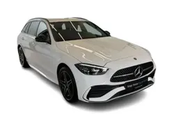 Weiß Gebraucht 2024 Mercedes C300e AMG Kombi | 43.879 € (Superpreis)