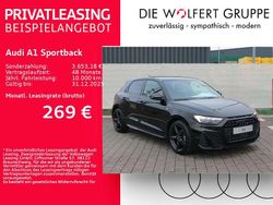 Mythosschwarz metallic Neu 2025 Audi A1 S-Line Limousine | 29.429 € (Guter Preis)