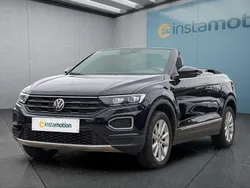 Schwarz Gebraucht 2021 VW T-Roc Cabriolet Cabrio | 26.699 € (Fairer Preis)