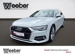 Gletscherweiß metallic Gebraucht 2024 Audi A6 Advanced Plus Kombi | 49.790 €