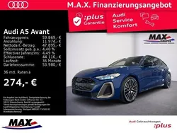 Ascariblau metallic Neu 2024 Audi A5 Ambiente Coupé | 59.869 € (Superpreis)