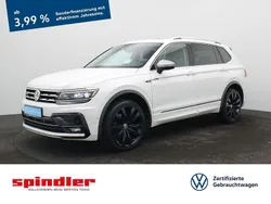 Pure white Gebraucht 2020 VW Tiguan Allspace Highline SUV | 33.680 € (Fairer Preis)