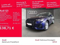 Navarrablau metallic/navarrabl Gebraucht 2024 Audi Q3 S-Line SUV | 36.849 € (Superpreis)