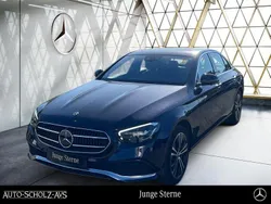 Metalliclack nautikblau Gebraucht 2022 Mercedes E450 Exclusive Limousine | 48.605 € (Fairer Preis)