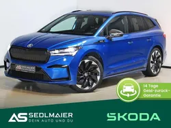 Raceblau Gebraucht 2023 Skoda Enyaq iV SportLine SUV | 39.900 € (Fairer Preis)