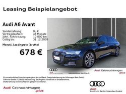 Schwarz Gebraucht 2023 Audi A6 S-Line Kombi | 46.333 € (Fairer Preis)