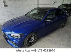 Spektralblau 970u Gebraucht 2022 Mercedes C220 AMG Line Premium Plus Limousine | 43.650 € (Etwas zu teuer)
