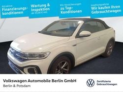 Weiß Gebraucht 2025 VW T-Roc Cabriolet R-line Cabrio | 33.740 € (Guter Preis)