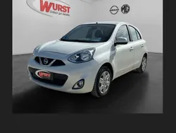M) (weiss Gebraucht 2017 Nissan Micra Acenta Kleinwagen | 5.990 € (Etwas zu teuer)