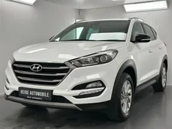 Polar white / sol Gebraucht 2018 Hyundai Tucson Edition SUV | 15.900 € (Fairer Preis)