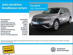 Pyritsilber metallic (metallic) Gebraucht 2023 VW Tiguan Allspace Life SUV | 33.445 € (Guter Preis)