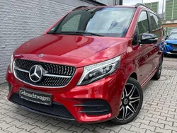 Hyazinthrot Gebraucht 2021 Mercedes V300 AMG line Van / Kleinbus | 49.900 € (Superpreis)