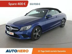 Blau Gebraucht 2018 Mercedes C220 Cabrio | 32.840 € (Fairer Preis)
