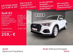 Weiß Gebraucht 2022 Audi Q3 SUV | 29.849 € (Guter Preis)