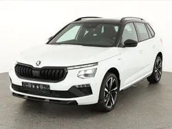 Moon weiß perleffekt / dach black magic perleffekt Neu 2025 Skoda Kamiq Monte Carlo SUV | 33.495 € (Etwas zu teuer)