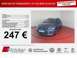 Anemonenblau metallic (metallic) Gebraucht 2024 VW Golf VIII Goal Kombi | 27.898 € (Superpreis)